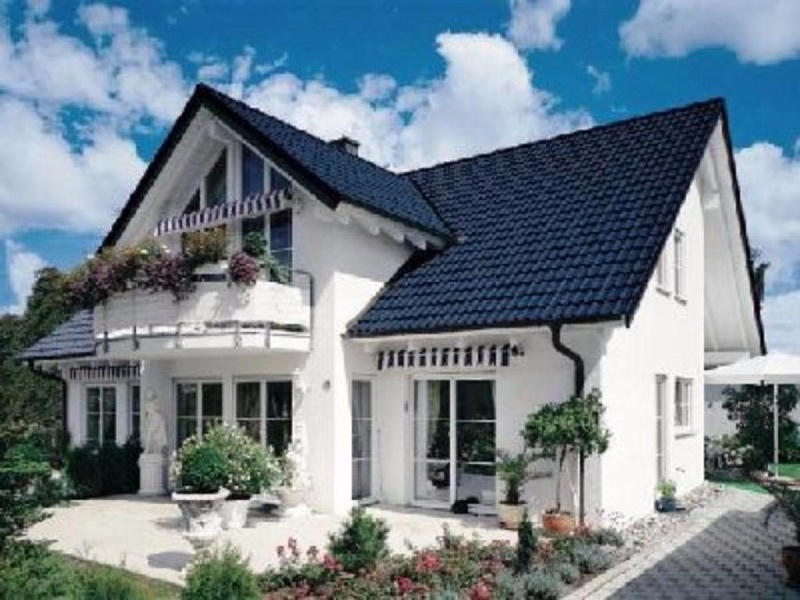 Черепица цементно-песчаная Франкфуртская, Braas